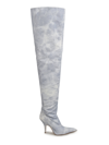Gia Borghini Gia 33 Denim Over-the-knee Boots