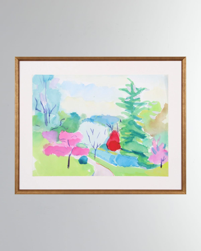 Shadow Catchers Garden Landscape Iv Art Print
