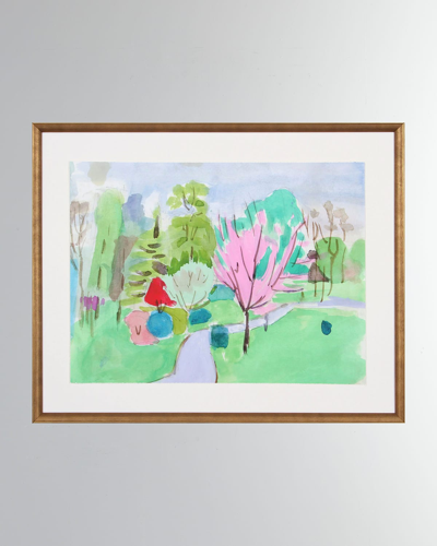 Shadow Catchers Garden Landscape Iii Art Print