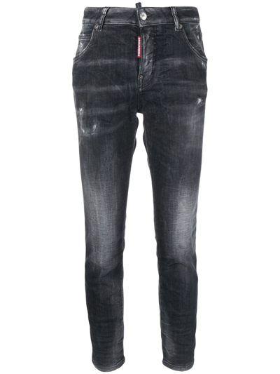 Dsquared2 Cool Girl Denim Jeans In Black