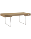 Modway Tinker Office Desk In Brown