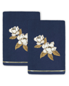 Linum Home Textiles Maggie 2pc Embellished Turkish Cotton Hand Towel Set
