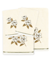 Linum Home Textiles Maggie 4pc Embellished Turkish Cotton Towel Set