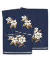Linum Home Textiles Maggie 4pc Embellished Turkish Cotton Towel Set