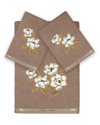 Linum Home Textiles Maggie 3pc Embellished Turkish Cotton Towel Set