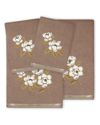 Linum Home Textiles Maggie 4pc Embellished Turkish Cotton Towel Set