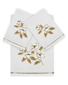 Linum Home Textiles Maggie 3pc Embellished Turkish Cotton Towel Set