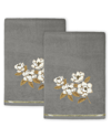 Linum Home Textiles Maggie 2pc Embellished Turkish Cotton Bath Towel Set