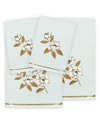 Linum Home Textiles Maggie 4pc Embellished Turkish Cotton Towel Set