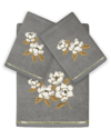 Linum Home Textiles Maggie 3pc Embellished Turkish Cotton Towel Set