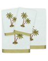 Linum Home Textiles Palmera 4pc Embellished Turkish Cotton Towel Set