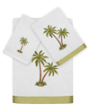Linum Home Textiles Palmera 3pc Embellished Turkish Cotton Towel Set