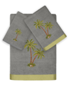 Linum Home Textiles Palmera 3pc Embellished Turkish Cotton Towel Set