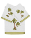 Linum Home Textiles Palmera 3pc Embellished Turkish Cotton Towel Set
