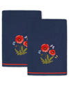 Linum Home Textiles Polly 2pc Embellished Turkish Cotton Bath Towel Set