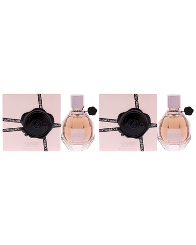 Viktor & Rolf Viktor&rolf Women's 1.7oz Flowerbomb - Pack Of 2