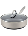 ANOLON ANOLON ACHIEVE 3QT HARD ANODIZED NONSTICK SAUTZ PAN