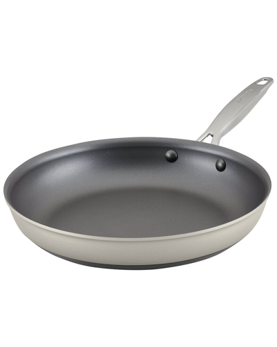 Anolon Achieve 12in Hard Anodized Nonstick Frying Pan In Silver