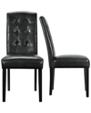 Modway Perdure Parsons Dining Chairs Set