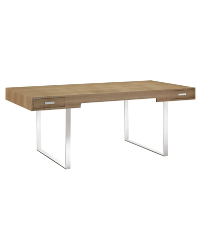 Modway Tinker Office Desk In Brown