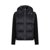 DUNHILL DUNHILL  KNITTED DOWN HOODED JACKET