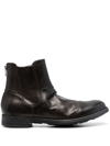 OFFICINE CREATIVE CHRONICLE 005 LEATHER ANKLE BOOTS