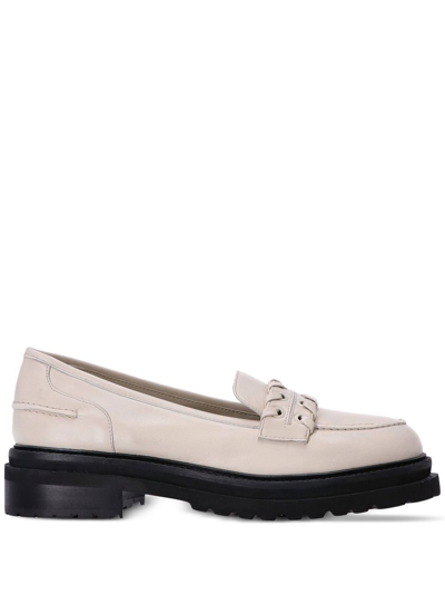 Ted Baker Razza Chunky-sole Loafers In Neutrals