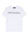 Dsquared2 Logo-print Cotton T-shirt In White