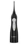 Aquasonic Black Series Toothbrush & Black Aquaflosser Bundle In Black