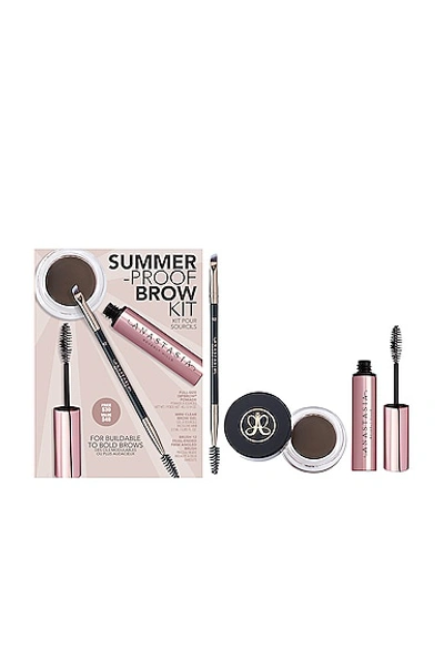 Anastasia Beverly Hills Summer-proof Brow Kit In Medium Brown