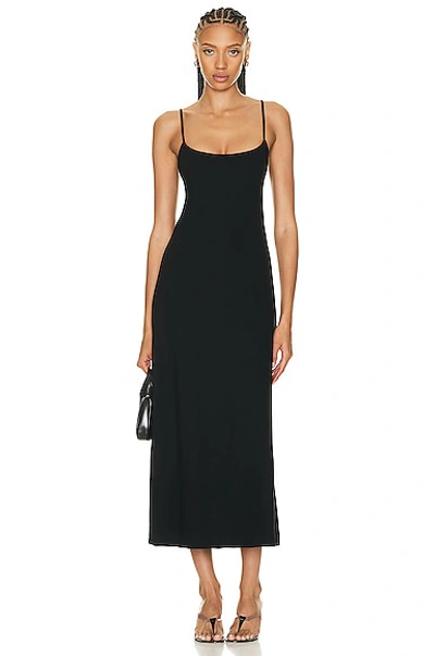 Leset Rio Maxi Tank Dress In Black