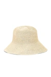 Totême Paper Straw Hat Cashew In Cashew