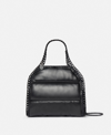 Stella Mccartney Falabella Padded Alter Mat Mini Tote Bag In Black