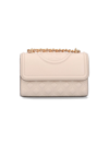 Tory Burch Women's Fleming Soft Leather Shoulder Bag In Cream
