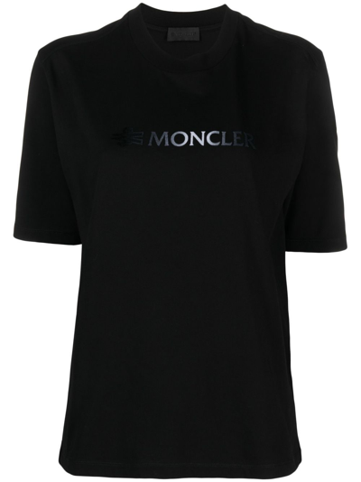 MONCLER LOGO-PRINT COTTON T-SHIRT