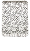 Xenia Taler Crackle Brown Large Tray In N,a