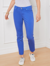 Talbots Slim Ankle Jeans - Curvy Fit - Biscayne Blue - 10