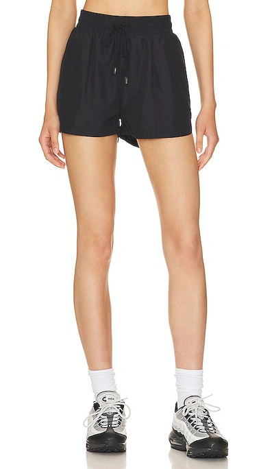 The Upside Billie Recycled-fibre Shorts In Black