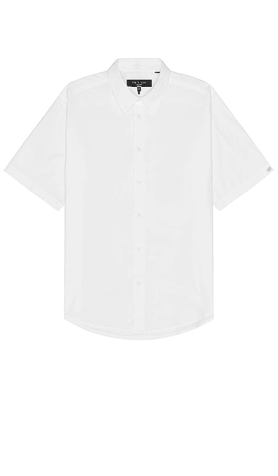 Rag & Bone Moore Shirt In White