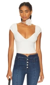 Free People Duo Bustier Top In Ivory