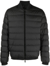 Moncler Oise Recycled Micro Ripstop Down Jacket In Black