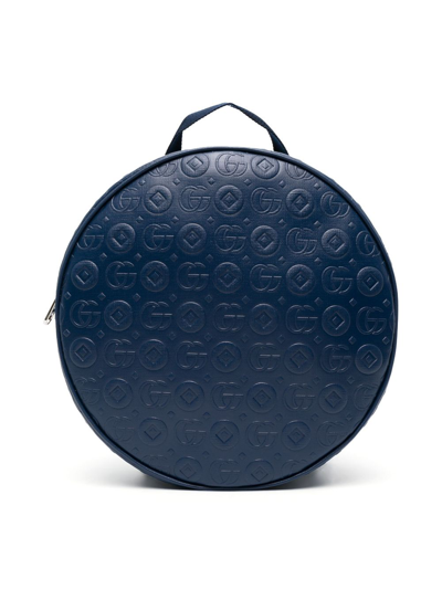 Gucci Kid Unisex Sup Gg Dots Backpack Blue