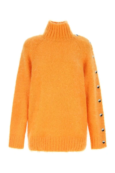 Rotate Birger Christensen Knitwear In Orange