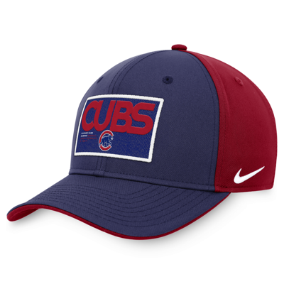 Nike Chicago Cubs Classic99 Color Block  Men's Mlb Adjustable Hat In Royal,red