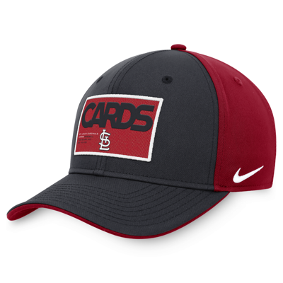 Nike St. Louis Cardinals Classic99 Color Block  Men's Mlb Adjustable Hat In Blue