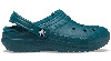 Crocs Classic Shoes Unisex Green Slippers In Evergreen