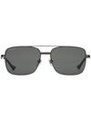 Gucci Square Frame Sunglasses In Silver
