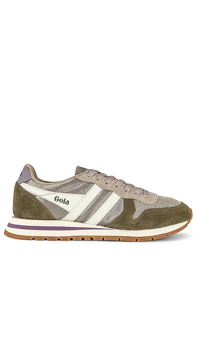 Gola Daytona Trainer In Olive