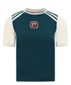 Balmain Pb Embroidered Short-sleeve T-shirt In Green