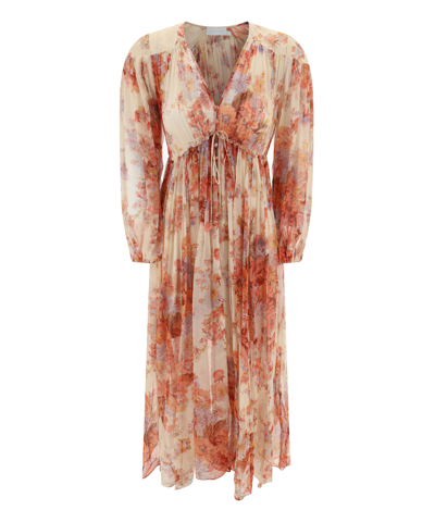 Zimmermann Dress In Beige